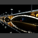 夜色桥影