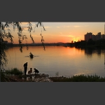 松江夕照