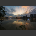 澧岸晚霞