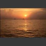 海港夕阳