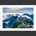 天子山云瀑