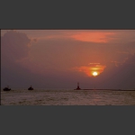 海港夕照