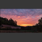 早霞(手机拍摄)