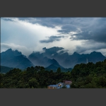 雨后天门山