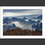 水墨天子山