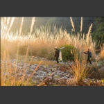 生活在茅岩河边上的人们