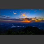 羊峰山晨曦