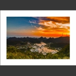 日落羊峰山