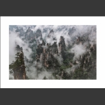 雾锁天子山
