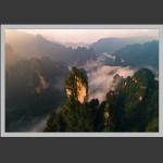 云雾缭绕张家界