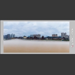 大雨后的大庸古城