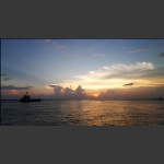 海边晚霞