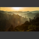 霞光万丈
