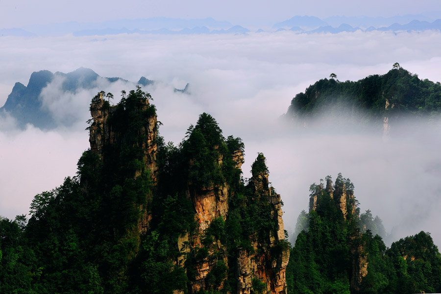 绝美天子山