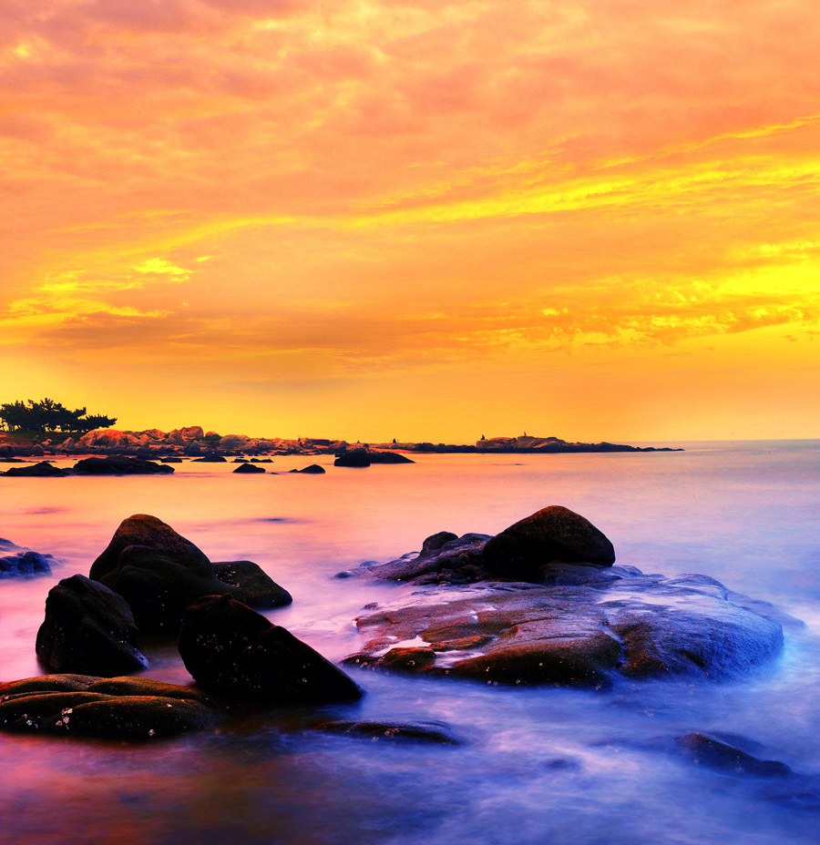 醉夕阳