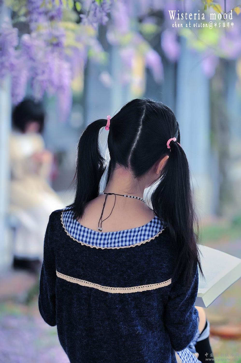 《摇曳的紫藤》