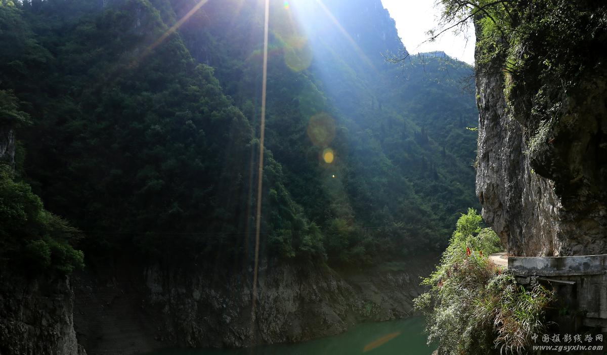 仙人溪河谷