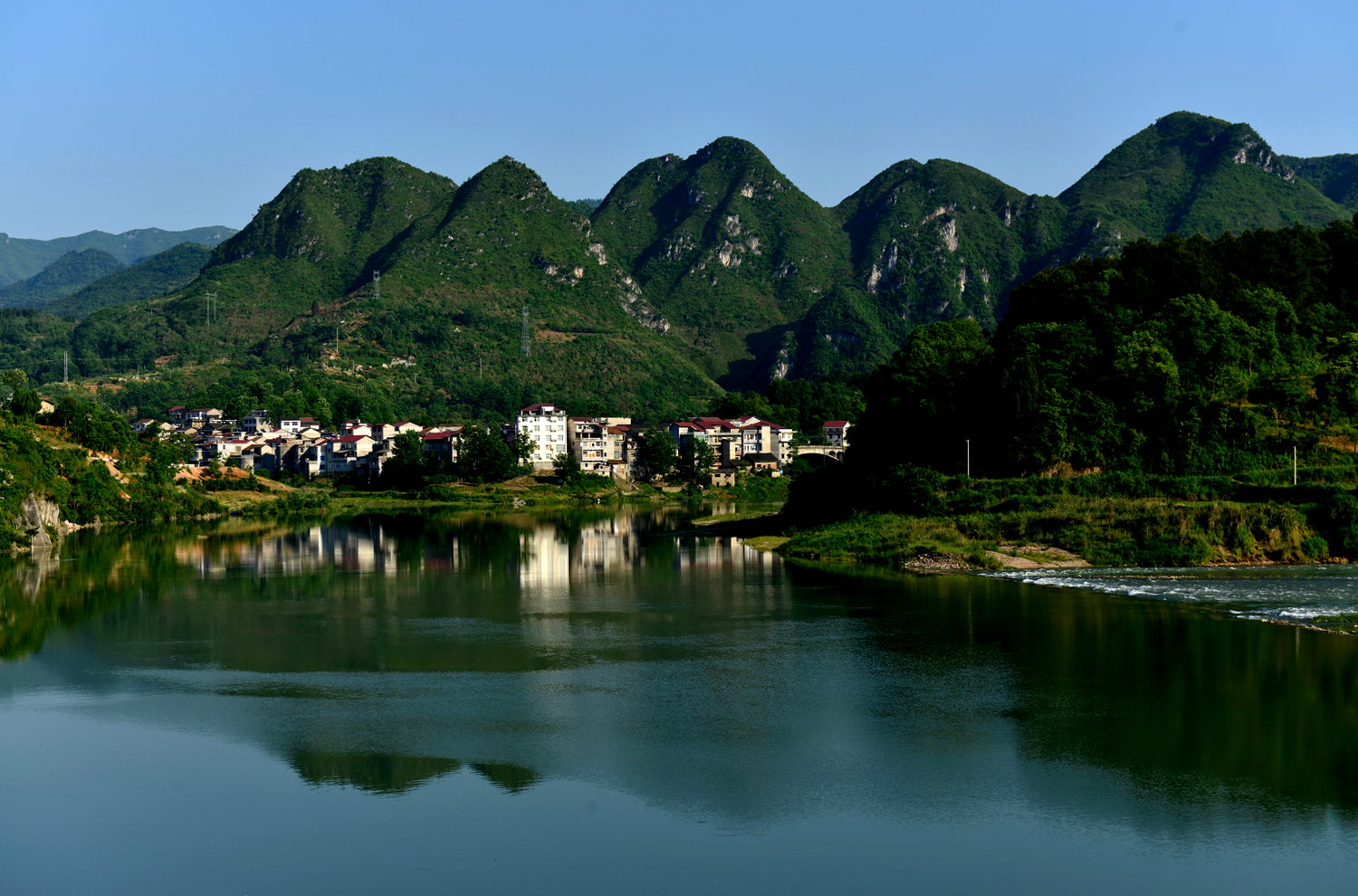 宁静小镇