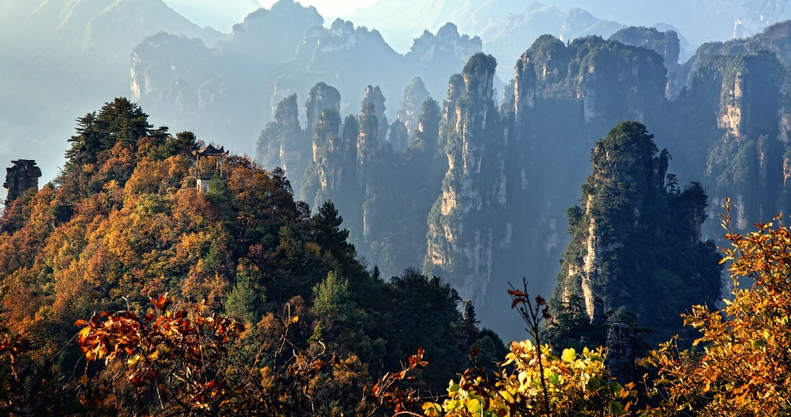 天子山秋色1