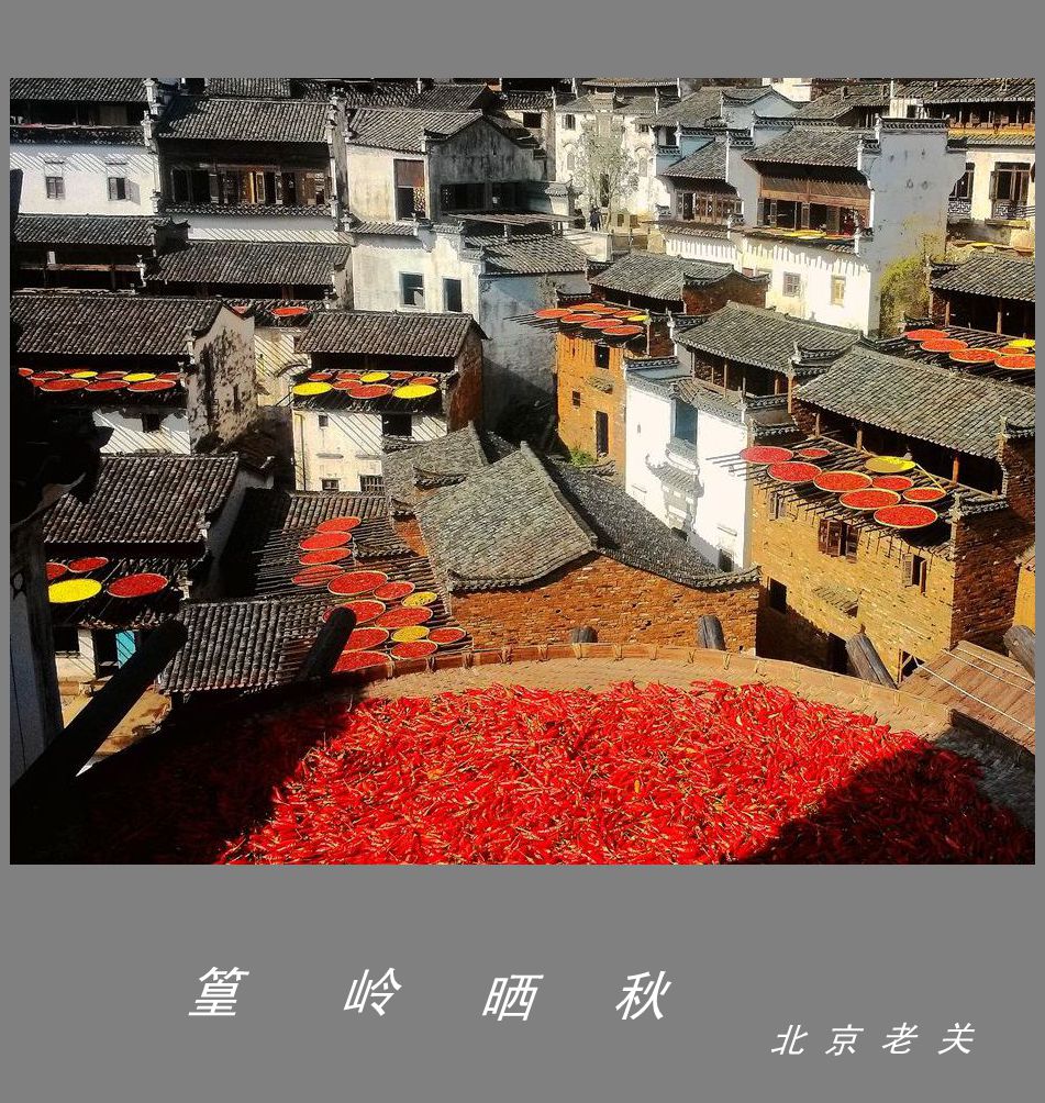 篁岭晒秋  【 手机拍 】