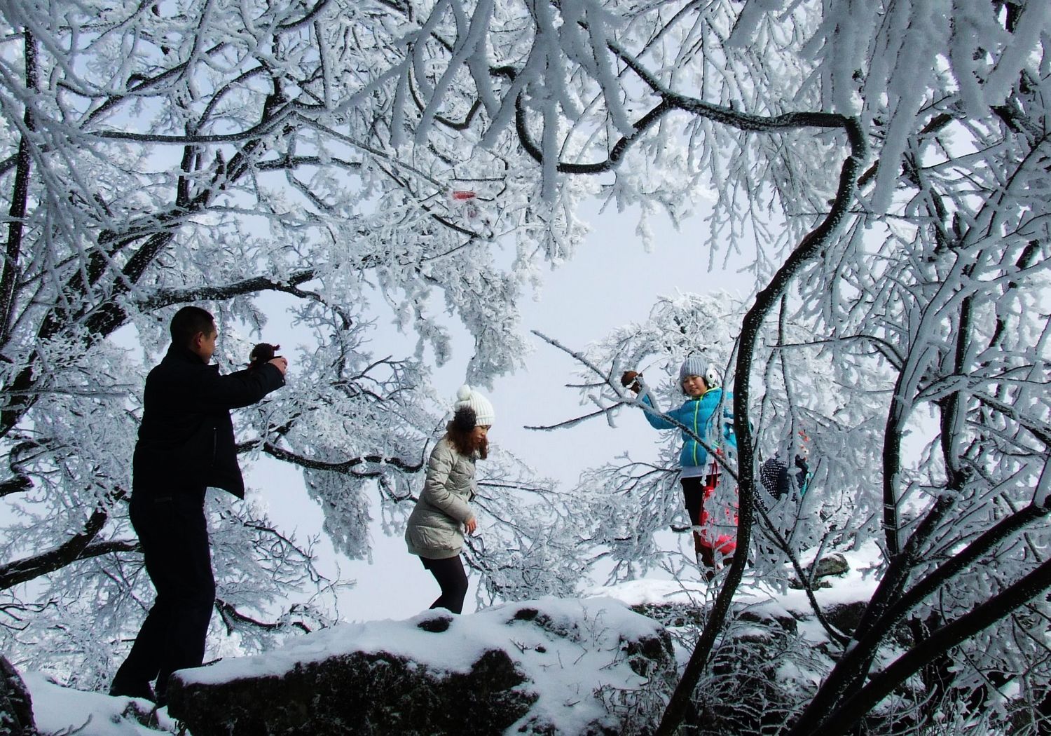 天门山雪景-6