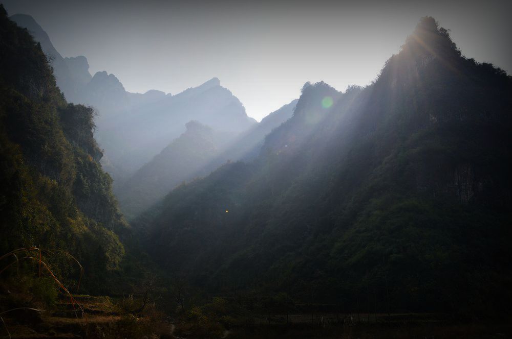 仙人溪光影