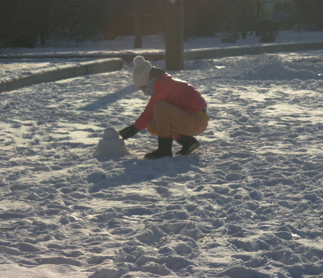 堆雪人