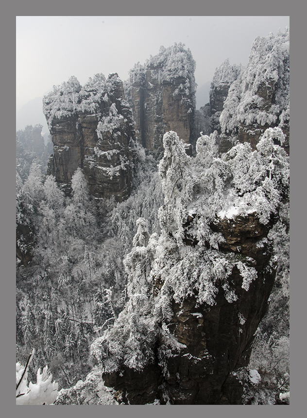 黄石寨.雪