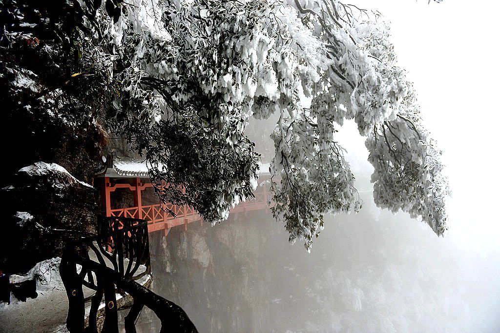 天门雪景12
