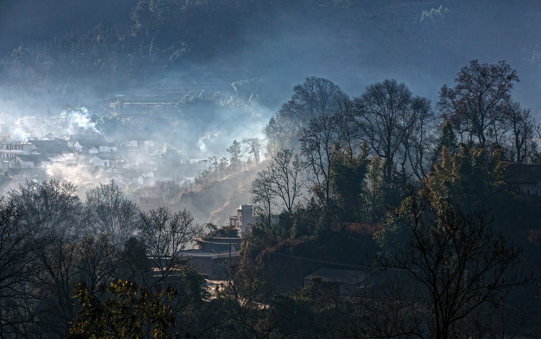 山村一隅