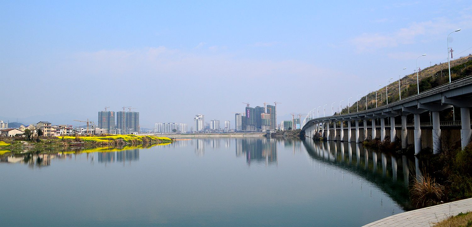 澧水渡口风光