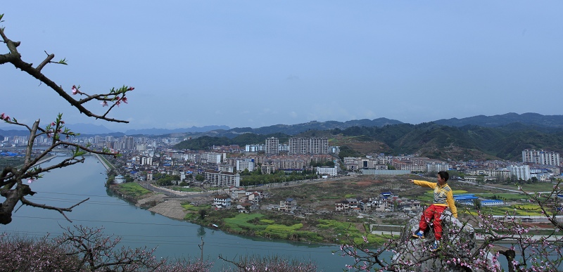 渡船岥上看风景
