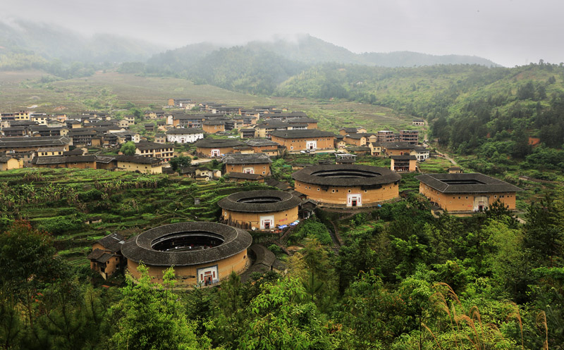 福建土楼--五圆八方