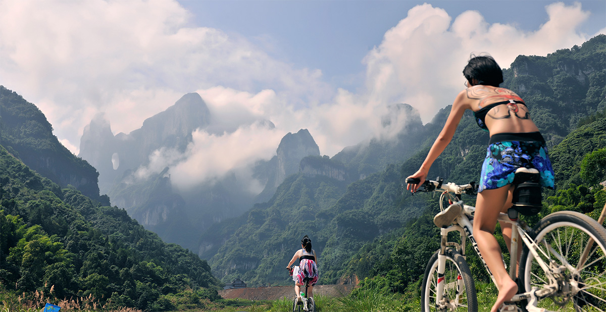 骑行仙山