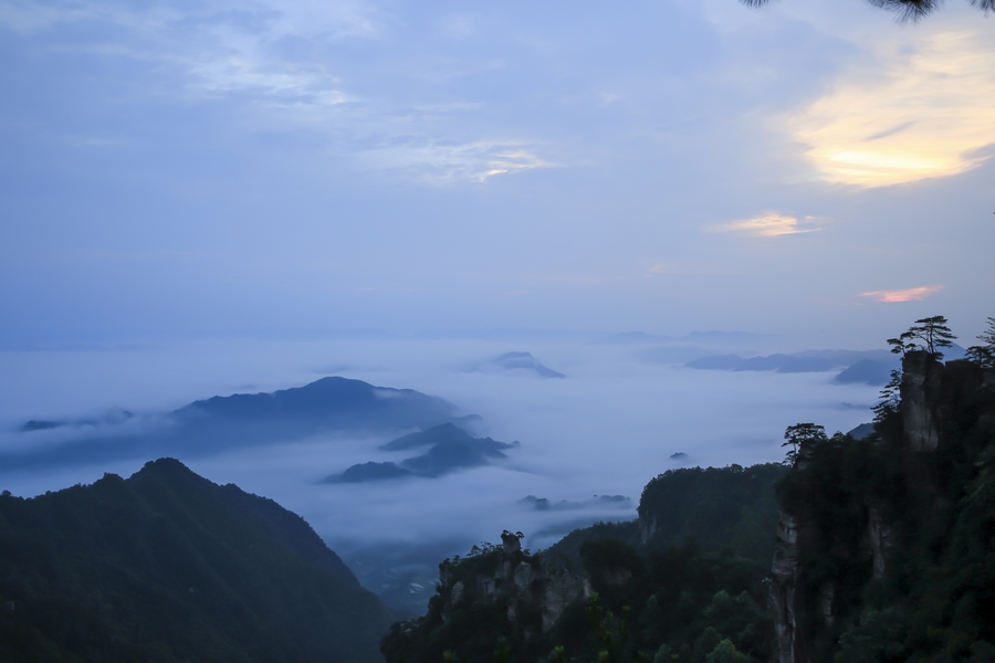 天子山风光