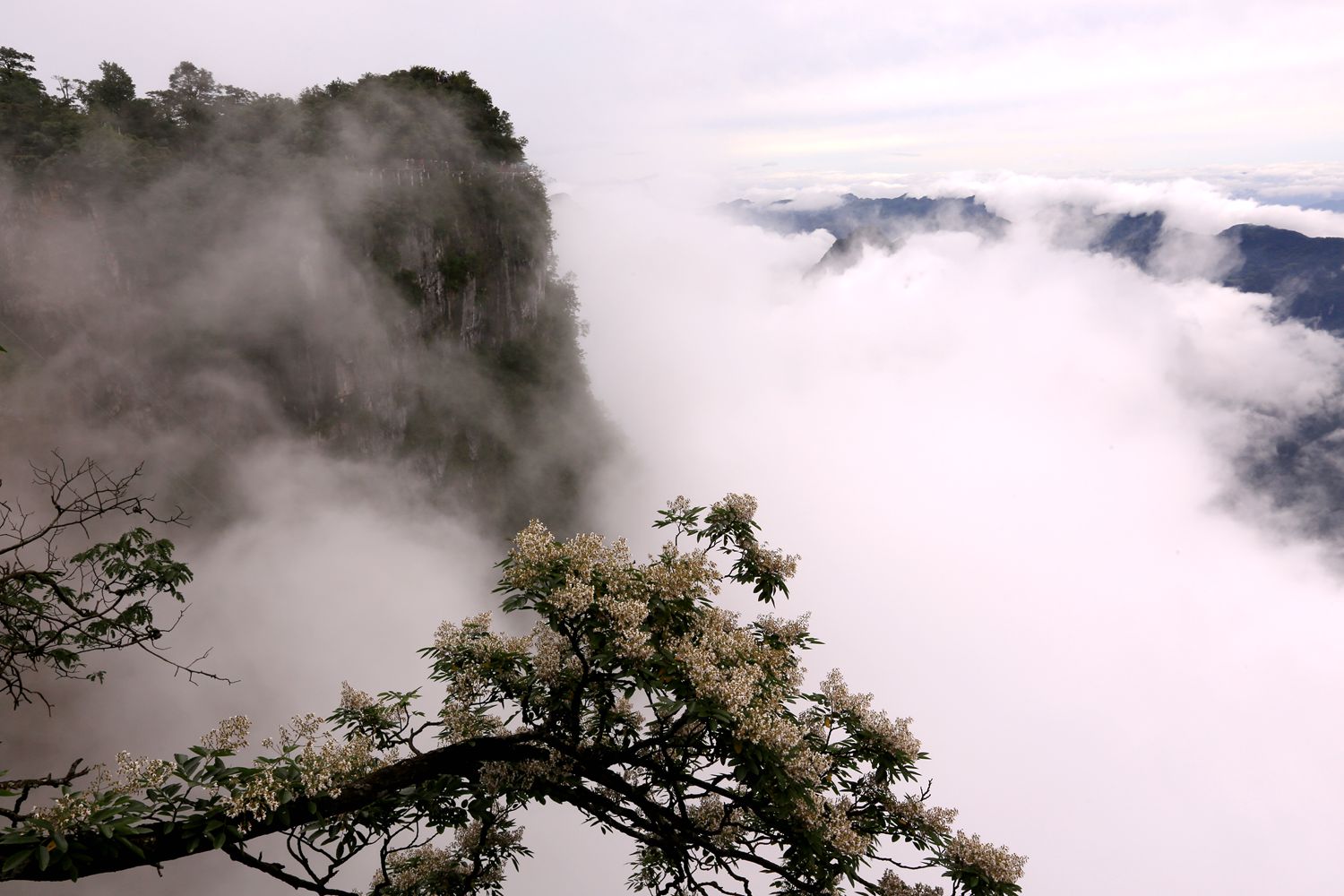 天门山云海图1