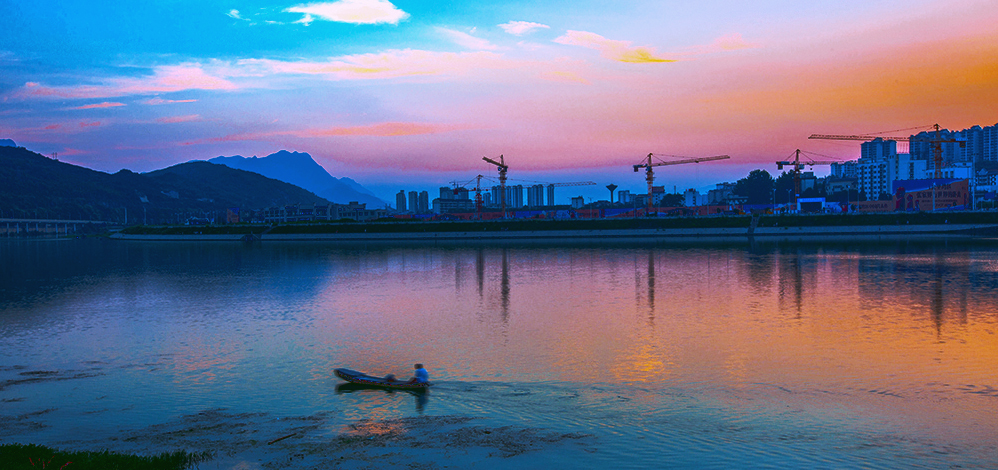 澧水夕照