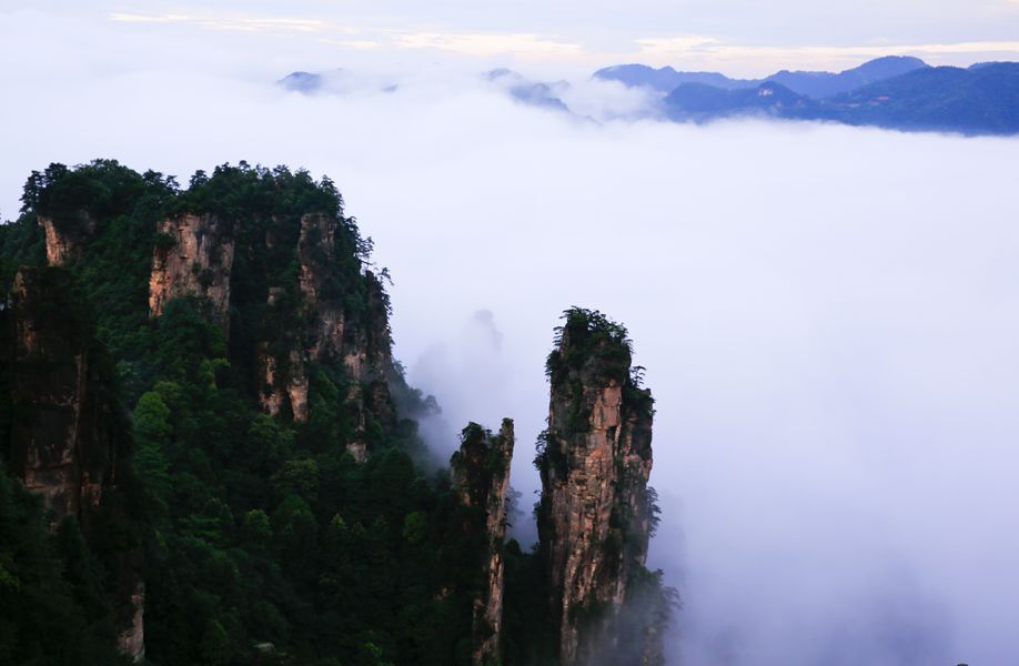 天子山风光