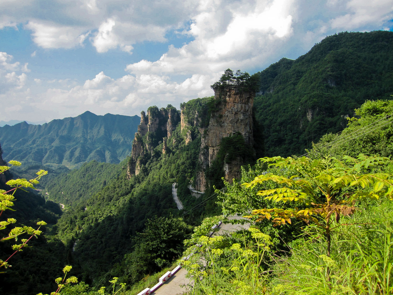 天子山风光