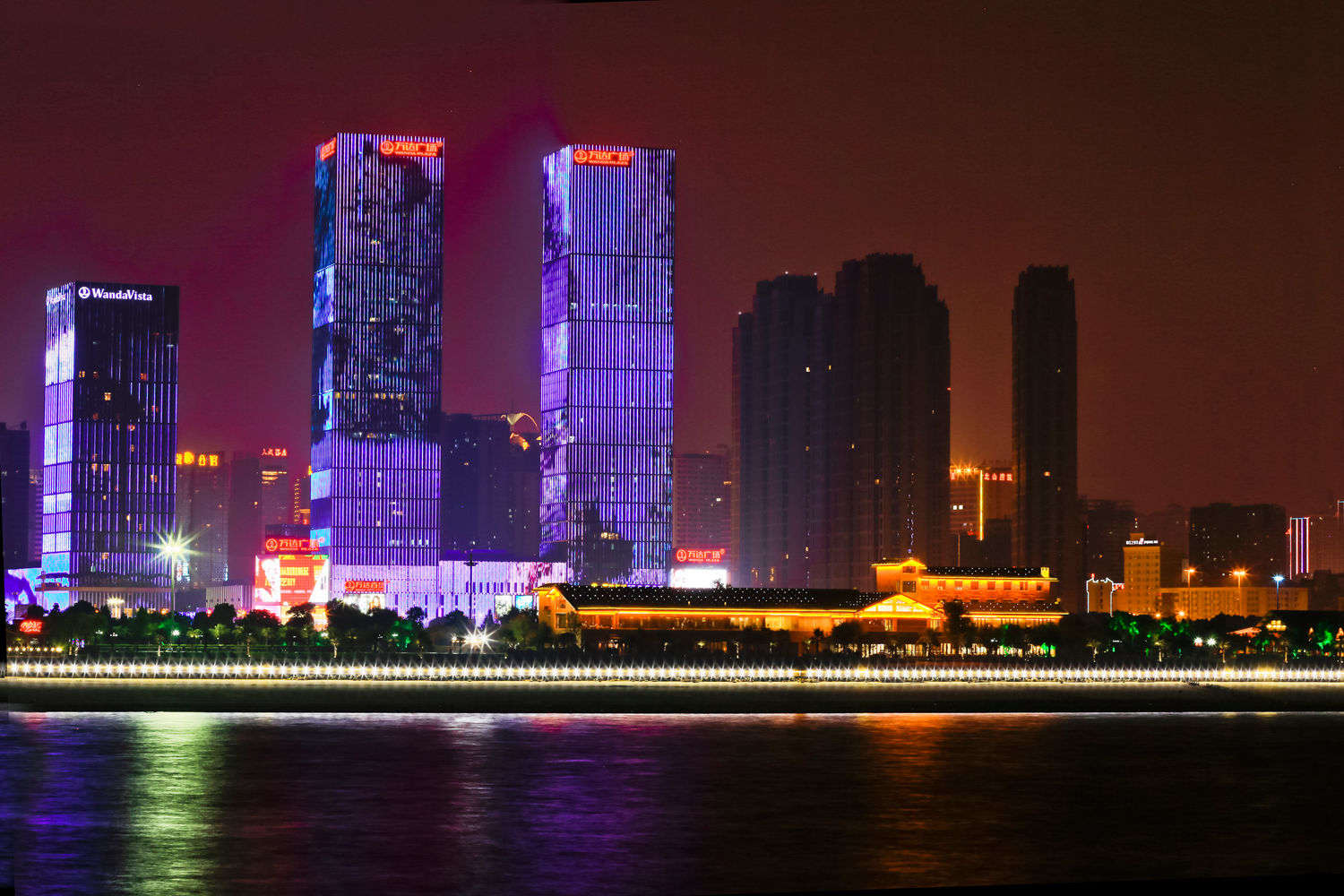 湘江夜色