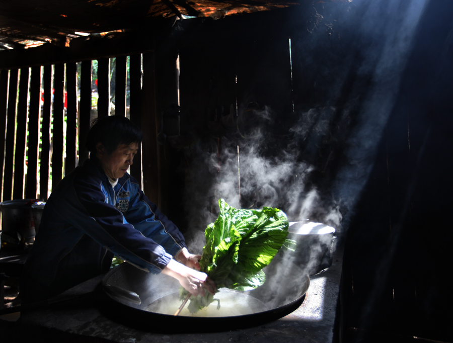 青菜焯水