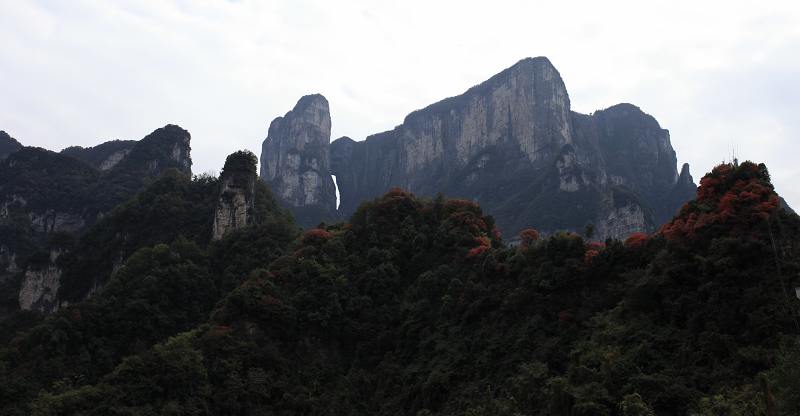 天门山红葉