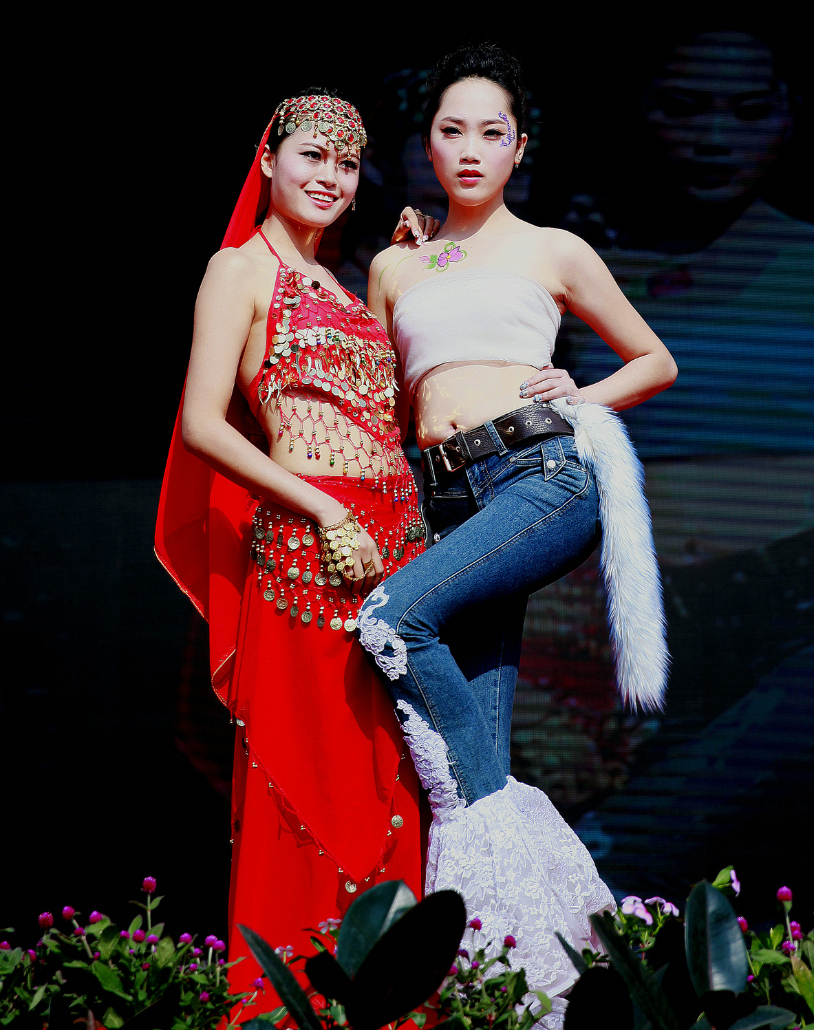 “房博会”上的女模