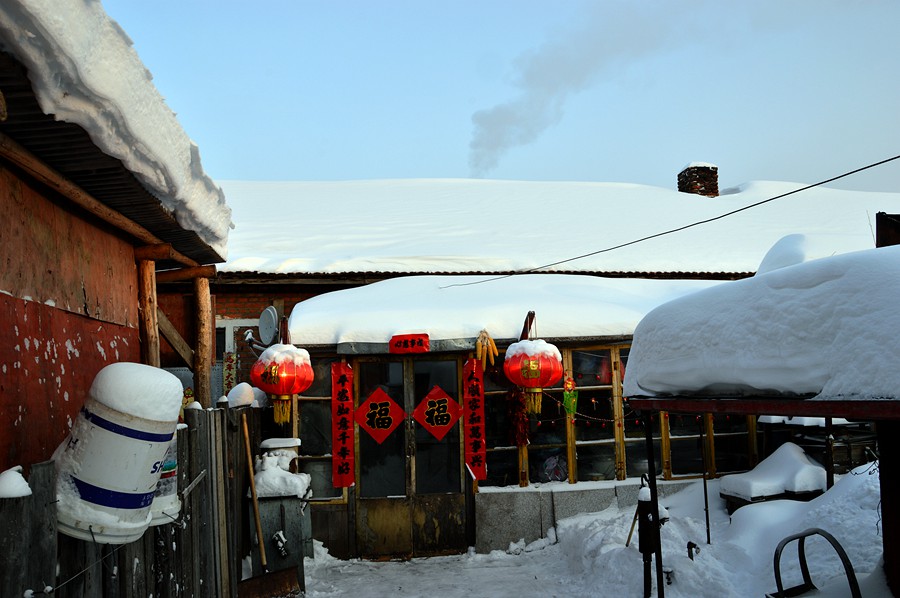 山村人家·正月里