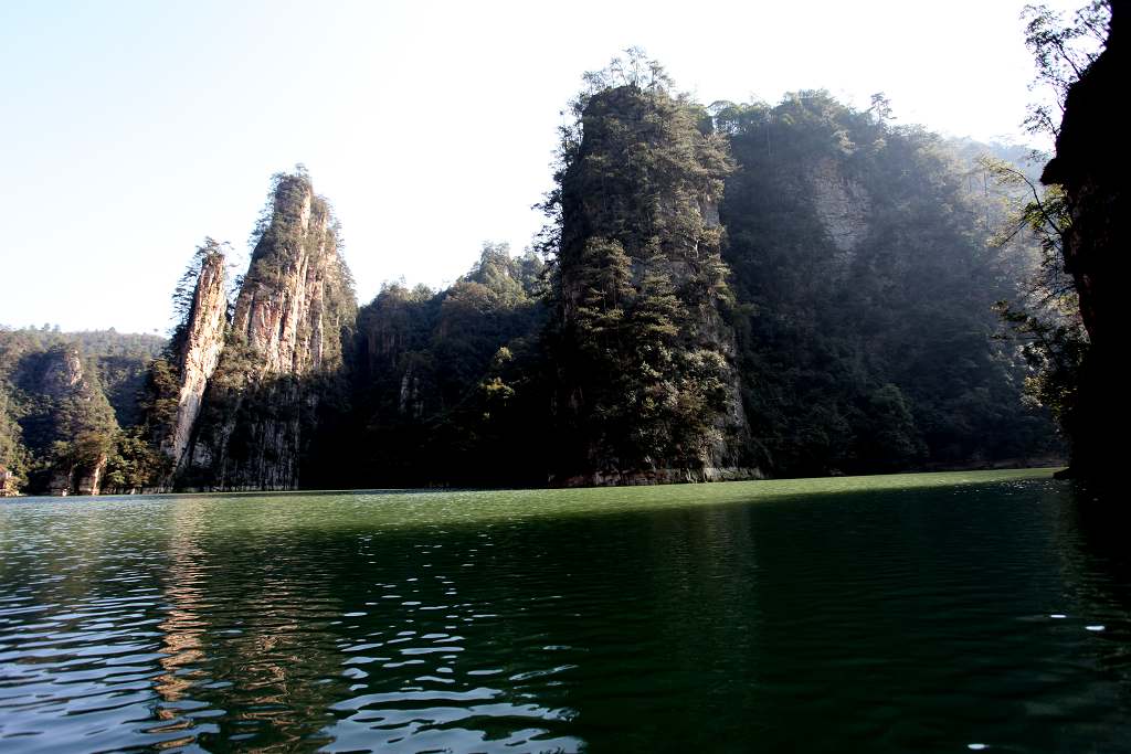 月亮潭水库风光