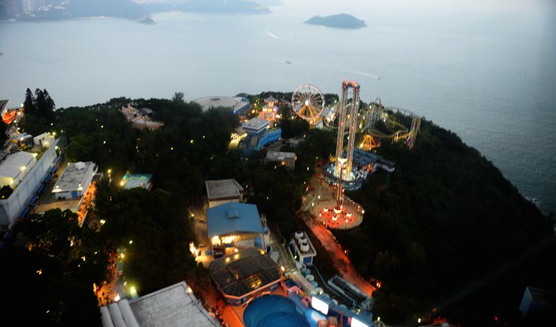 公园夜景