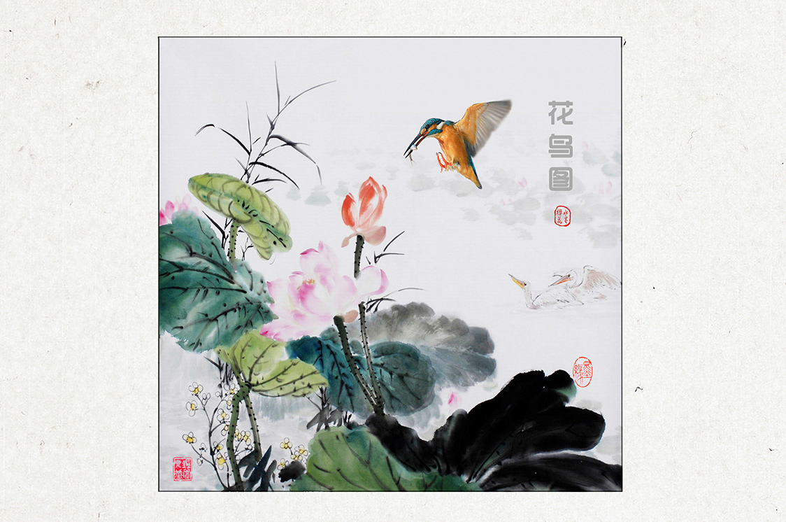 创意摄影--花鸟图