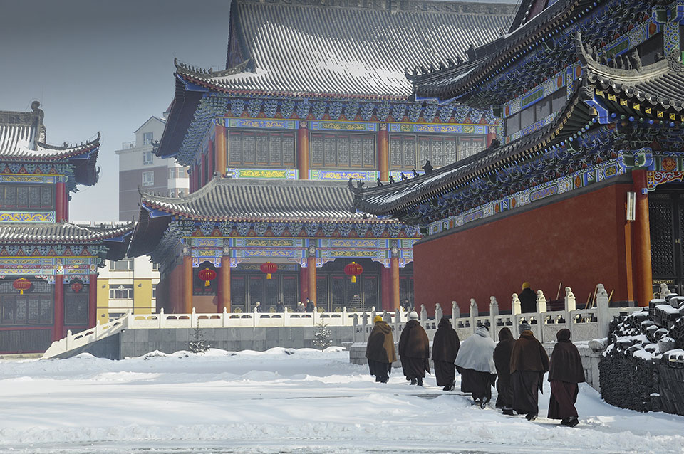 弥陀寺大年初一