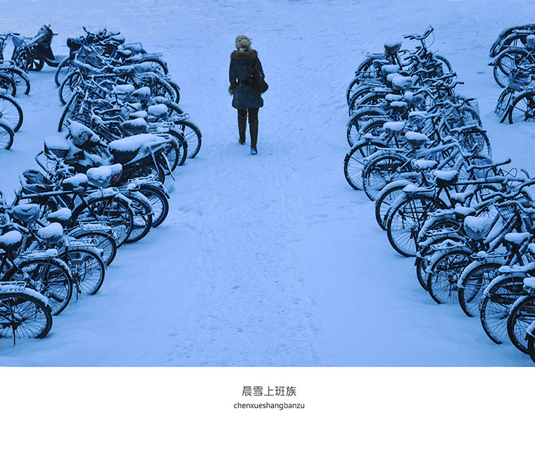 晨雪上班族