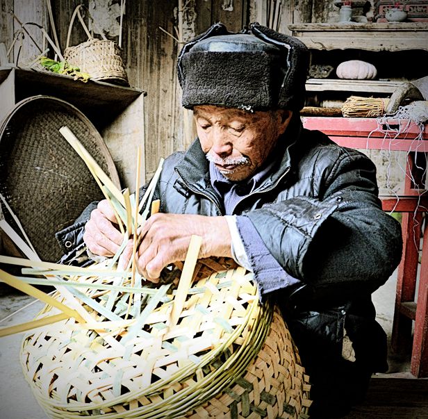 山乡老人